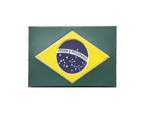 Bandeira Do Brasil Colorida Emborrachada