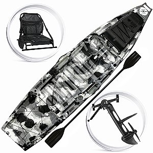 Caiaque Milha Náutica Iron 1187 Com Pedal Power Drive - Cores de Grade