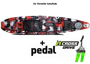 Caiaque Milha Náutica Cast Com Pedal Cross Drive - Kaiaques - O melhor site  para comprar caiaque de pesca