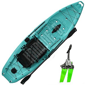 Caiaque Milha Náutica Alpha Com Pedal Cross Drive - Cores de Grade