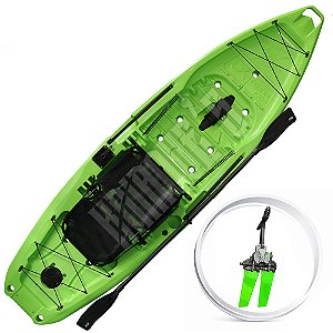 Caiaque Milha Náutica Alpha Com Pedal Cross Drive - Cores de Grade