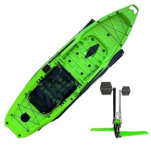 Caiaque Milha Náutica Alpha Com Pedal Cross Drive