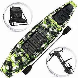 Caiaque Milha Náutica Predador com Pedal Power Drive - Cores de Grade