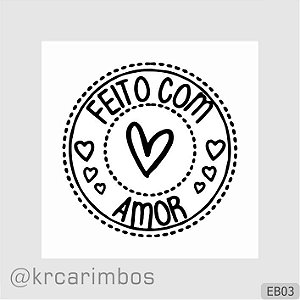 Carimbo Feito com Amor