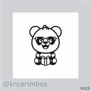 Carimbo Ursinho Panda Professor
