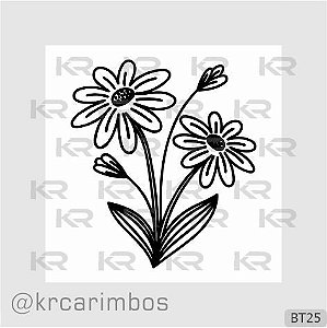 Carimbo Flores