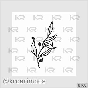 Carimbo Folhagens