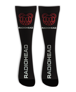 Meia Cano Alto - Radiohead Black
