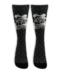 Meia Cano Alto - Cypres Hill Two Hemp - Black