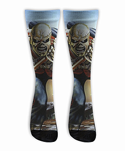 Meia Cano Alto - Iron Maiden - Invasion of Rarities
