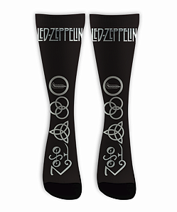 Meia Cano Alto - Led Zeppelin - Symbol