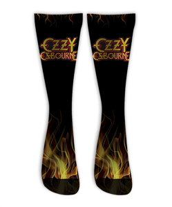 Meia Cano Alto - Ozzy Black