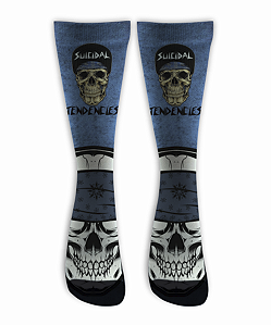 Meia Cano Alto - Suicidal Tendencies - Blue