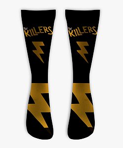 Meia  Cano Alto - The Killers Black