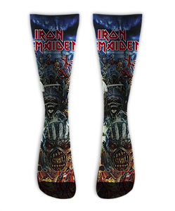 Meia  Cano Alto - Iron Maiden Full EDDI