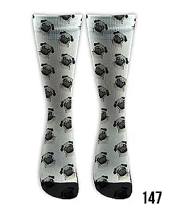 Meia  Cano Alto - PUG