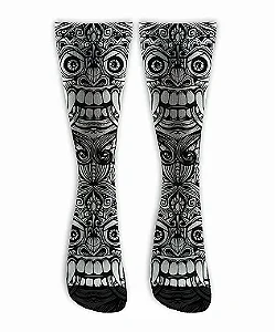 Meia  Cano Alto - Totem Maori