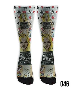 Meia  Cano Alto - Bad Alice
