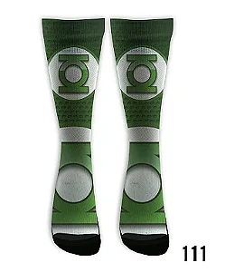 Meia  Cano Alto - Lanterna Verde