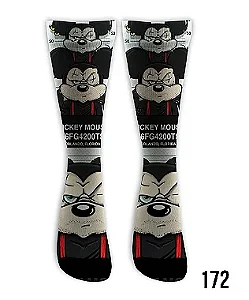 Meia  Cano Alto - Bad Mickey