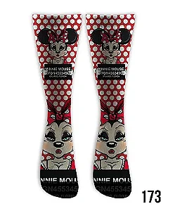 Meia  Cano Alto - Bad Minnie