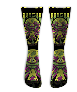 Meia Cano Alto - NEON nº 15