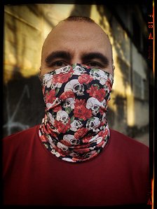 BANDANA TUBULAR - BUFF Caveira Floral