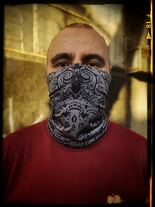 BANDANA TUBULAR - BUFF Mexicana Cinza