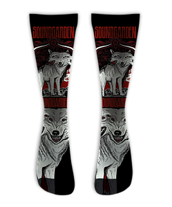 Meia  Cano Alto - SoundGarden Wolf