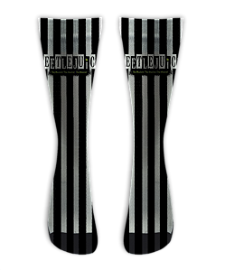 Meia Cano Alto - Beetlejuice