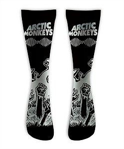 Meia  Cano Alto - ARCTIC MONKEYS - Black