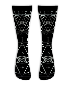 Meia Cano Alto - Alice In Chains - Eye