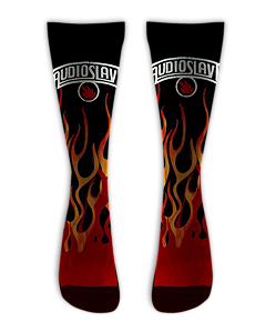 Meia Cano Alto - Audioslave - Flames