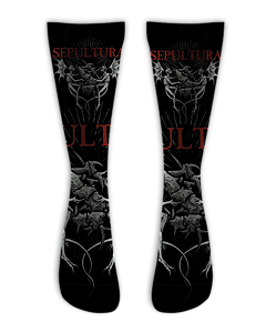 Meia Cano Alto - Sepultura - Demons