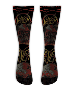 Meia Cano Alto - Slayer - South of Heaven