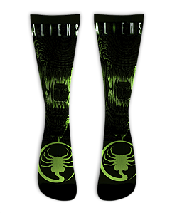 Meia Cano Alto - Aliens Movie