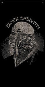 BANDEIRA TOALHA - BLACK SABBATH - NEVER SAY DIE