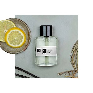 Perfume 68 - Vetiver Haiti, Limão Italiano, Baunilha de Madagascar