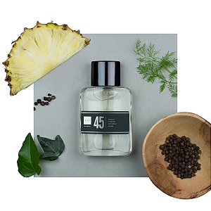 Perfume 45 - Abacaxi, Almíscar, Patchouli - 60ml