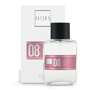 Perfume 08 - Ylang-ylang, lírio do vale, sândalo - 60ml