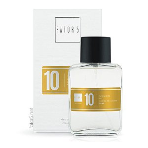 Perfume 10 - Cardamomo, mel, madeira de caximira - 60ml