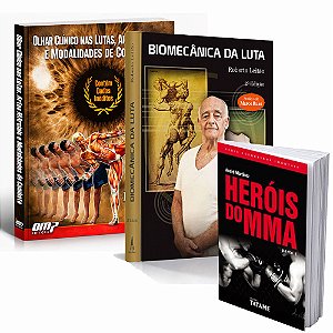 Biomecânica da Luta + Olhar Clínico nas Lutas + Heróis do MMA