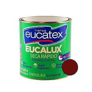 Esmalte Sintético Eucalux Vermelho Goya Brilhante- 900ml - Eucatex