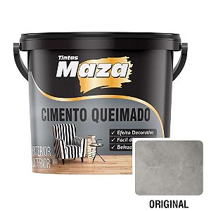 Revestimento Cimento Queimado Original - 5,6KG - Maza