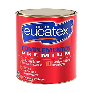 Massa Acrílica - Galão 1,45KG - 900ml-  Eucatex