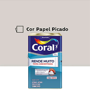 Tinta Coral Rende Muito 16L Fosco Papel Picado