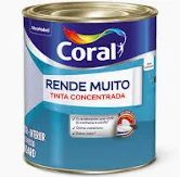 Tinta Acrílica Rende Muito Branco 3,6l- Coral