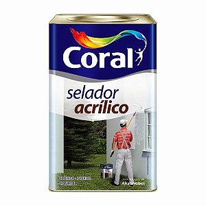 Selador Acrílico Branco 18l- Coral