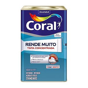 Tinta Acrílica Rende muito Branco Gelo 16L -Coral