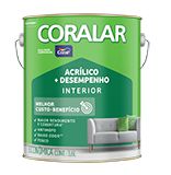 Tinta Acrílica Coralar Mais Desempenho Branco Gelo 3,6L - Coral